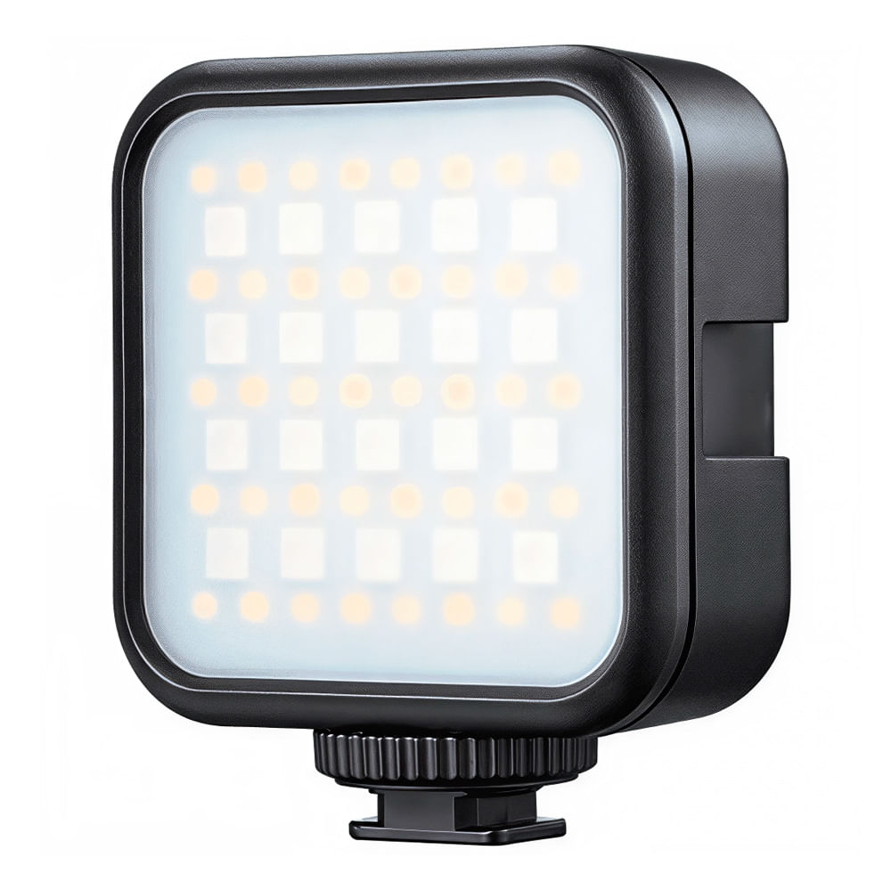 Luz LED RGB Godox 6R, 36,000 colores, 3200–6500K, brillo regulable, batería 1800mAh, magnética, compacta y portátil, negro